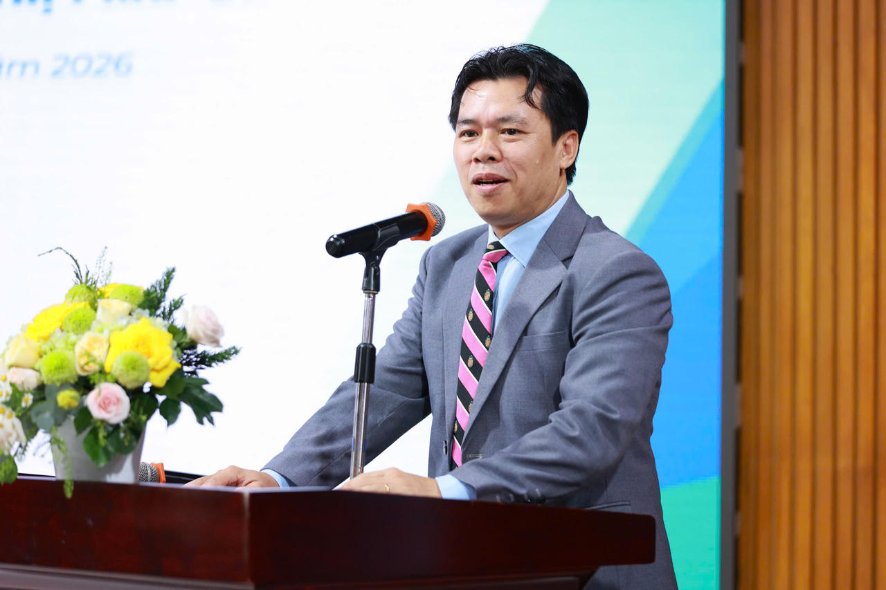 GS.TS. Đỗ Văn Đại, Phó Hiệu trưởng ULAW phát biểu khai mạc