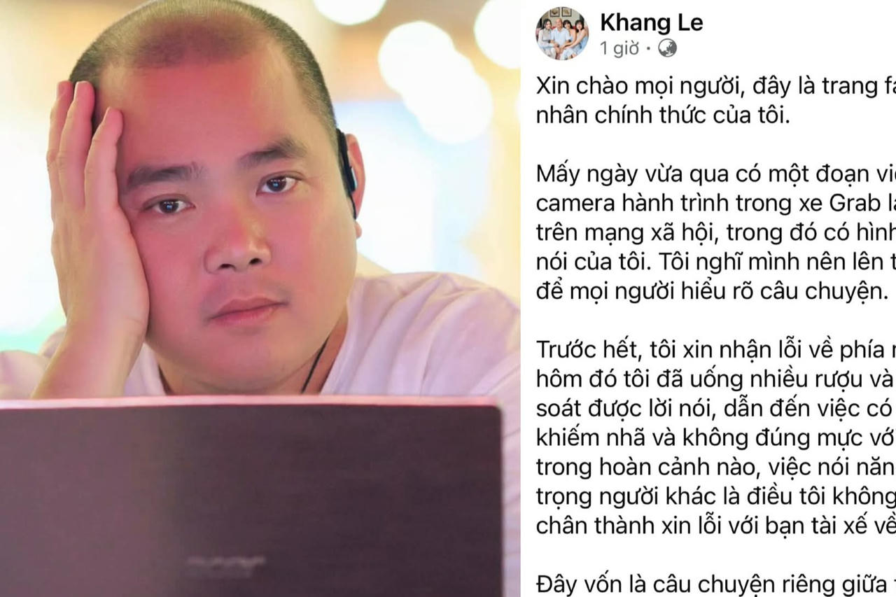 Toàn cảnh vụ Nhạc sĩ Minh Khang say rượu, mất kiểm soát, cãi vã với tài xế