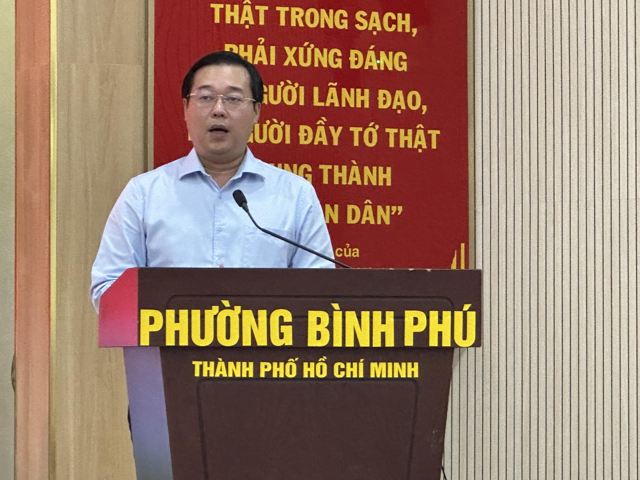 Ông Lê Quốc Phong, Phó Bí thư Thường trực Thành ủy, chịu trách nhiệm trực tiếp chỉ đạo việc xây dựng Đề án tổng kết Nghị quyết 31-NQ/TW