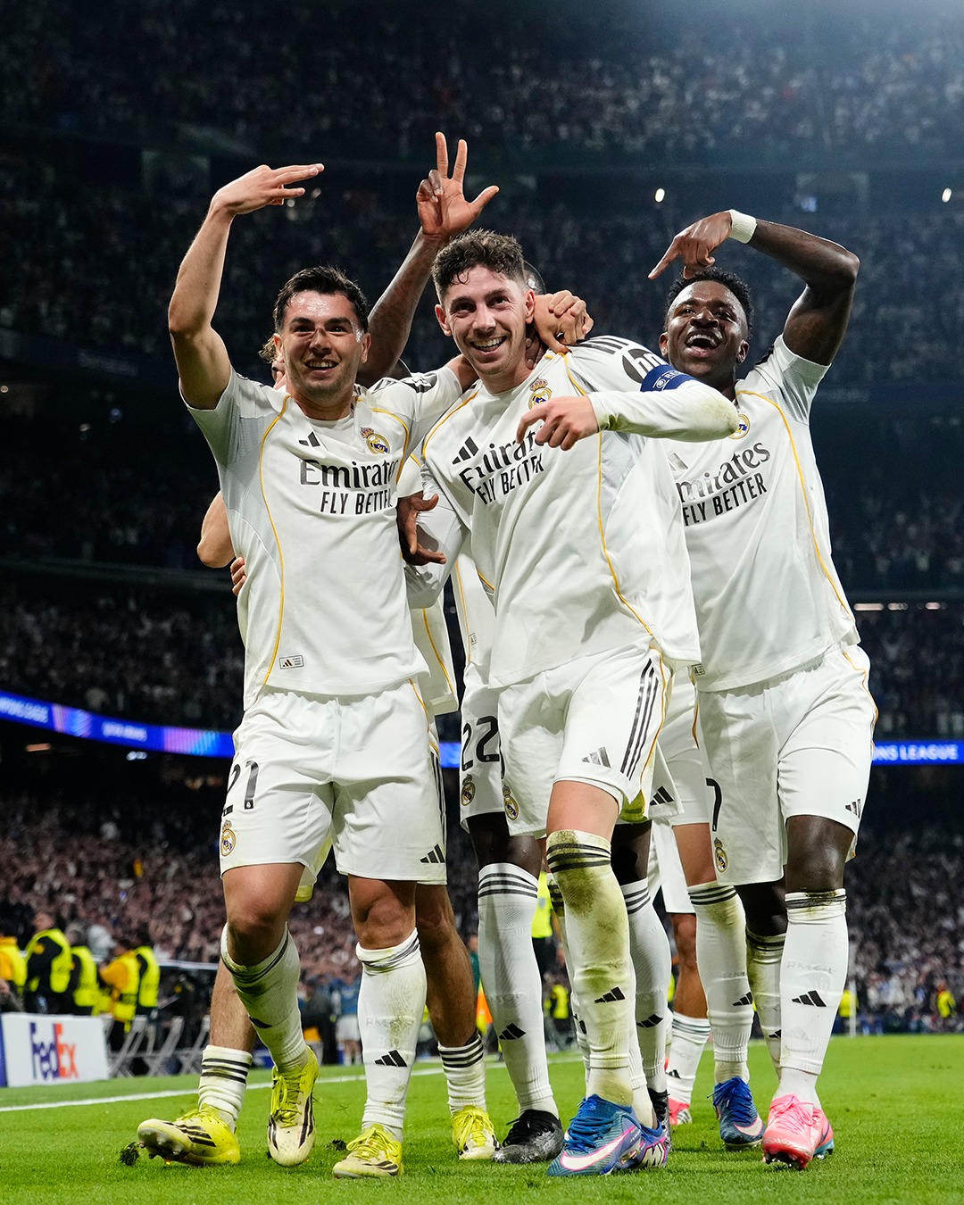 Các ngôi sao của CLB Real Madrid (Ảnh R.M)