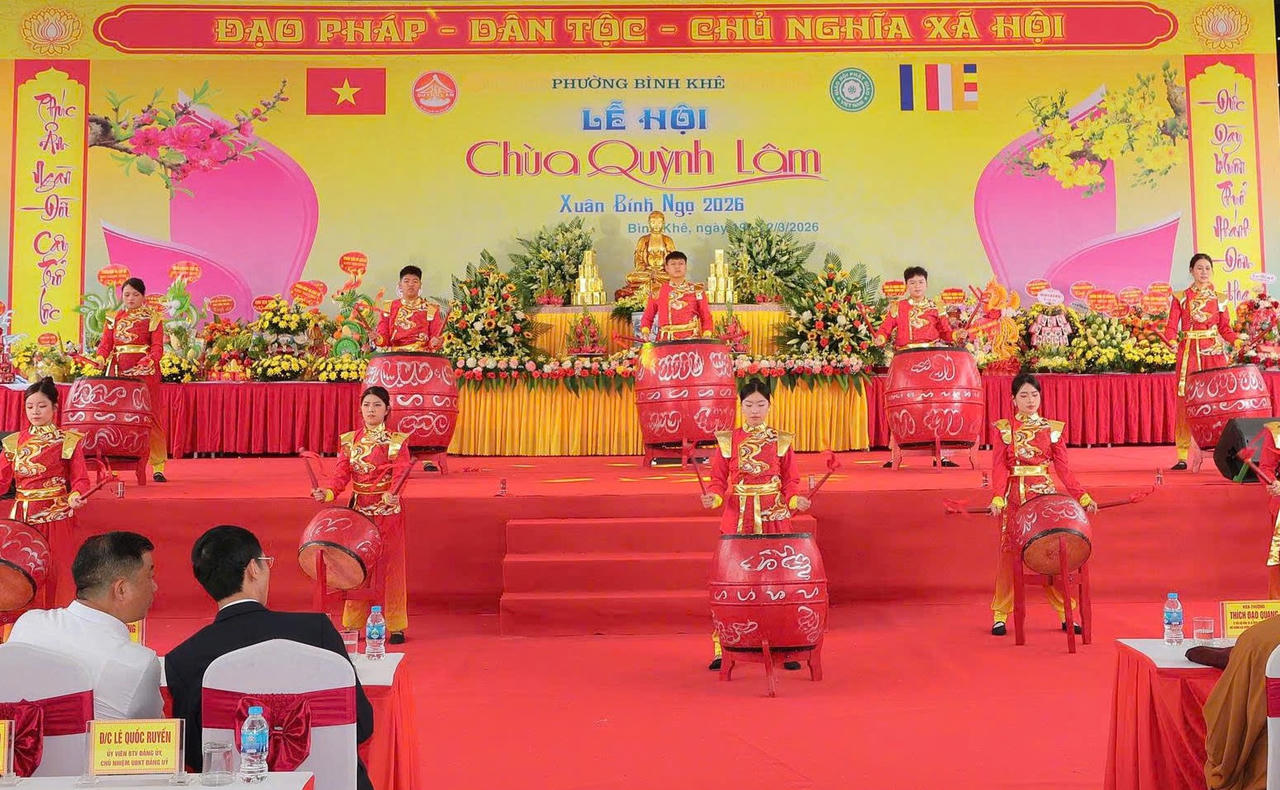 Quảng Ninh: Khai mạc Lễ hội truyền thống chùa Quỳnh Lâm