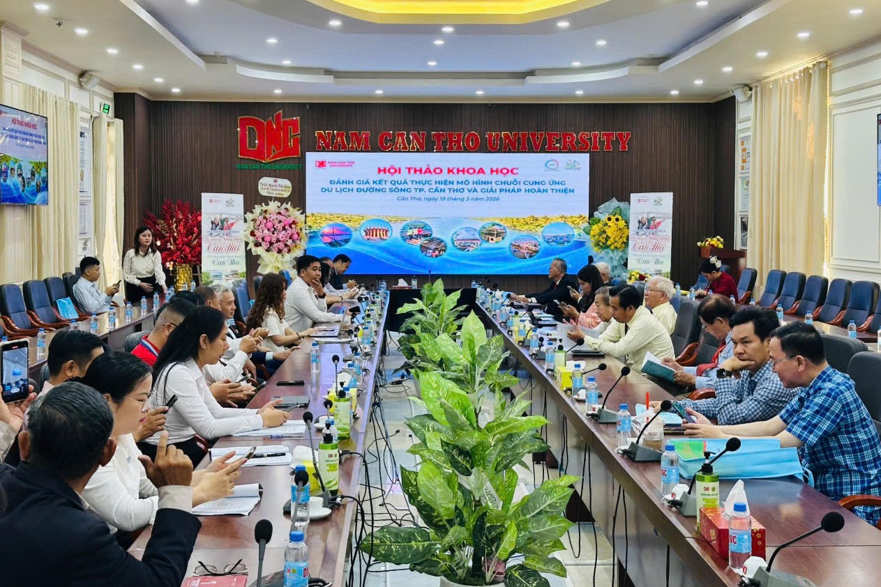 Hội thảo đánh giá mô hình chuỗi cung ứng du lịch đường sông Cần Thơ
