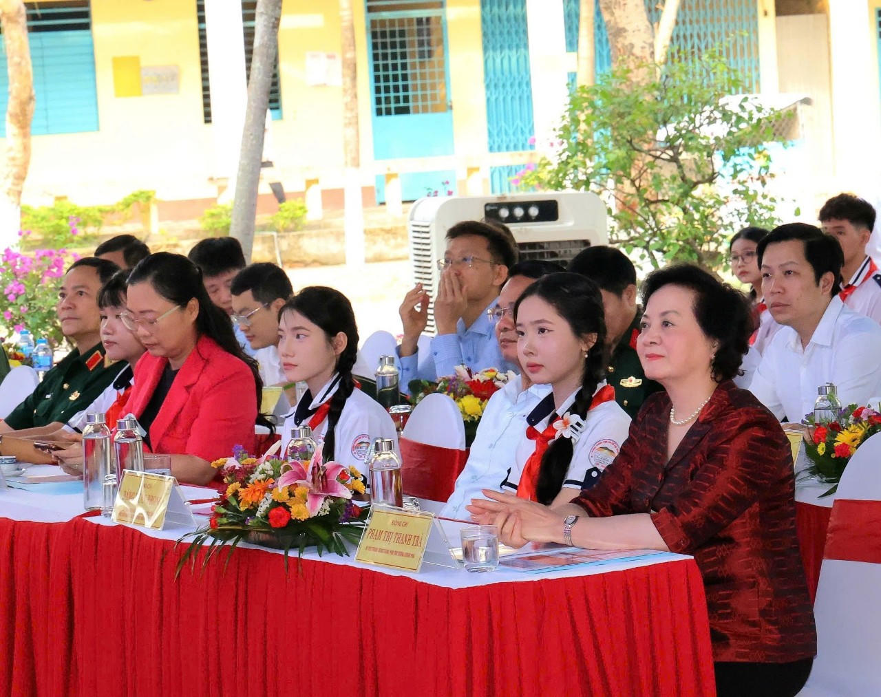 Phó Thủ tướng Phạm Thị Thanh Trà dự lễ khởi công dự án Trường phổ thông nội trú tại xã Ba Chúc, tỉnh An Giang