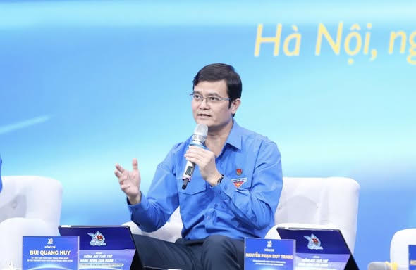Ông Bùi Quang Huy - Ủy viên dự khuyết T.Ư Đảng, Bí thư thứ nhất T.Ư Đoàn
