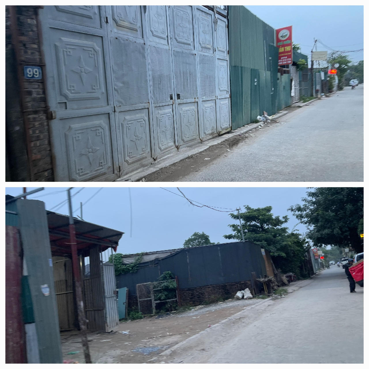 Công trình xây dựng tạm...