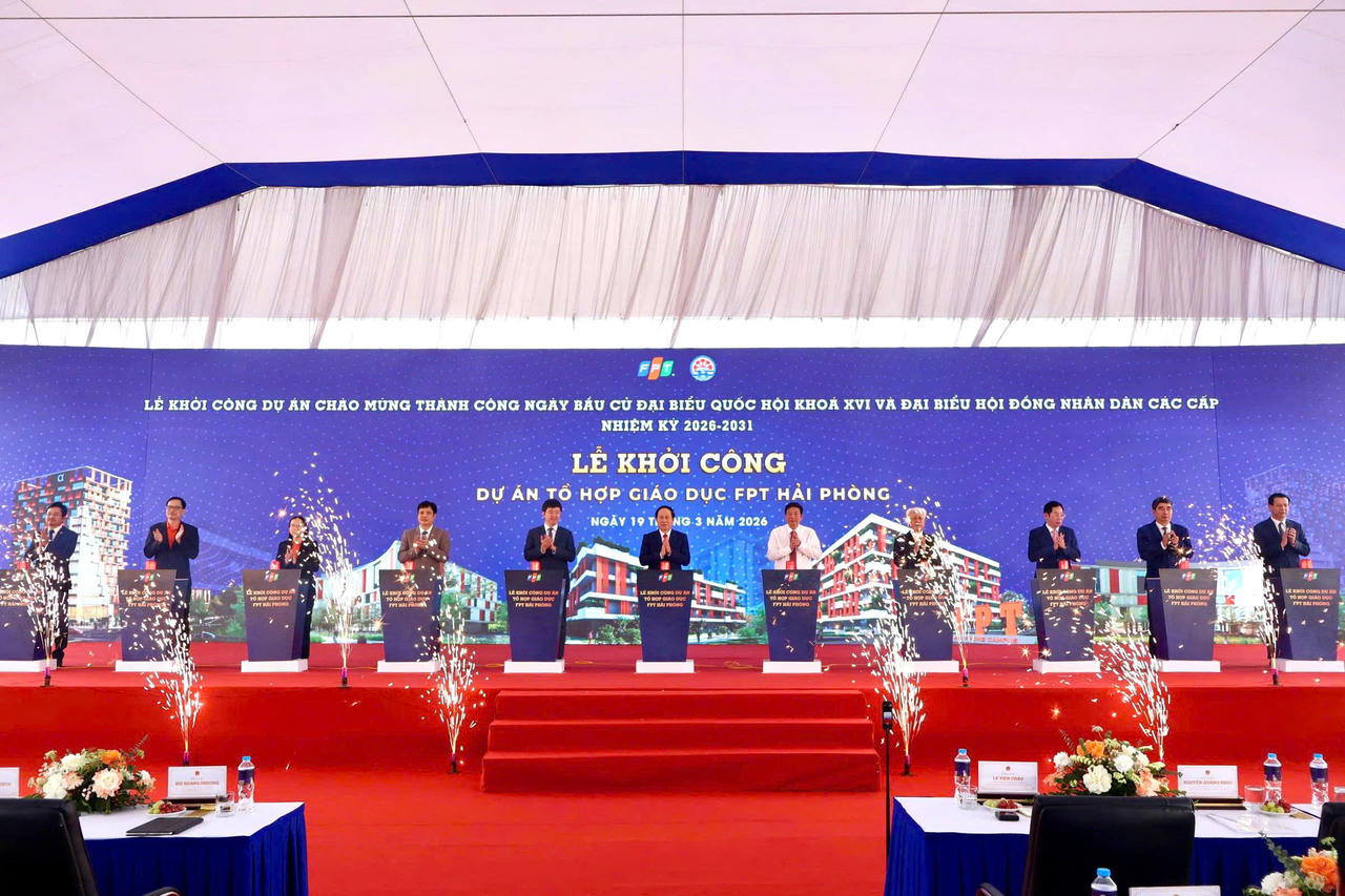 Khởi công Tổ hợp Giáo dục FPT tại Hải Phòng
