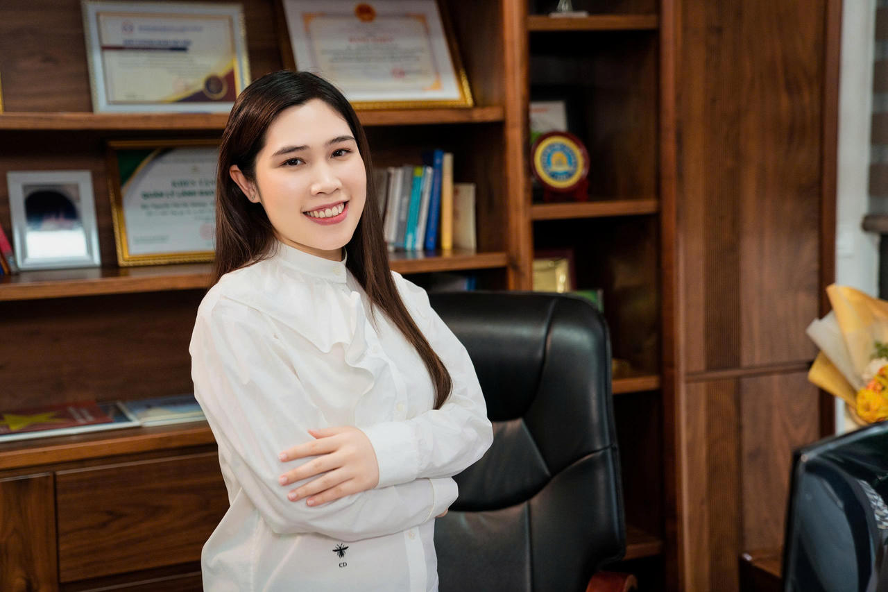 Bà Nguyễn Thị My Hương. (Ảnh: Xuân Cương).