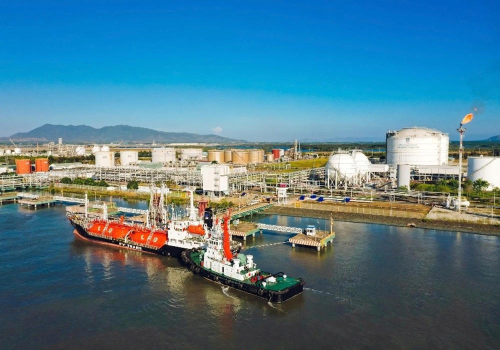 &nbsp;Hệ thống kho cảng LPG của PV GAS góp phần đảm bảo năng lực tiếp nhận và phân phối LPG trên thị trường.