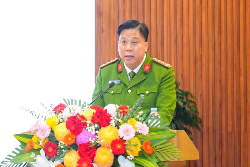 Đại tá Bùi Trung Thành, Phó Giám đốc Công an TP Hải Phòng.