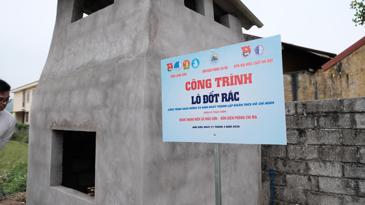 Tuổi trẻ Trường Đại học Luật Hà Nội mang 'Tháng ba biên giới 2026' đến Lạng Sơn