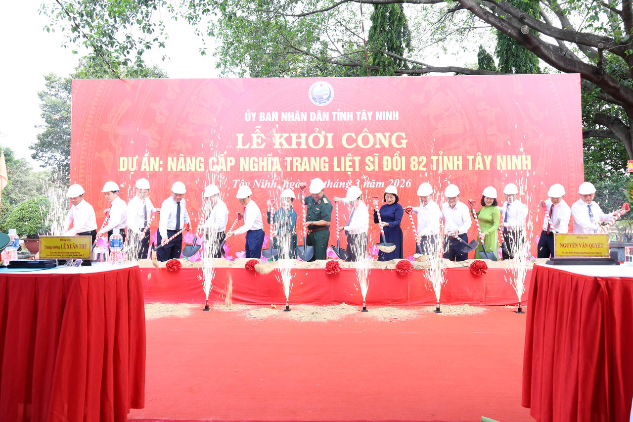 Khởi công nâng cấp Nghĩa trang liệt sĩ Đồi 82, tổng vốn 373 tỉ đồng