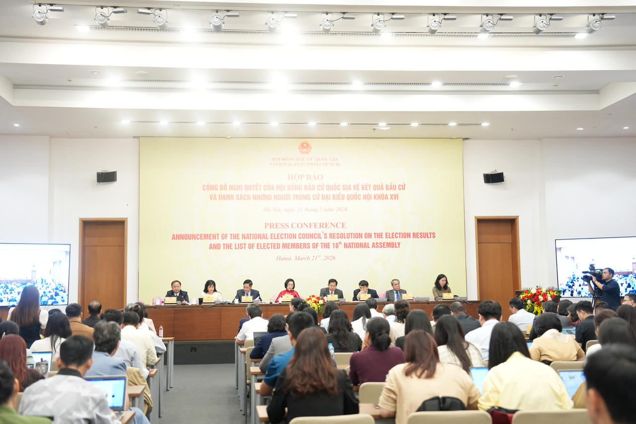 Danh sách 500 người trúng cử đại biểu Quốc hội khóa XVI