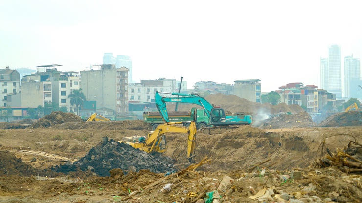 Phường Từ Liêm (Hà Nội) kiểm tra, thúc đẩy tiến độ dự án hồ điều hòa Phú Đô