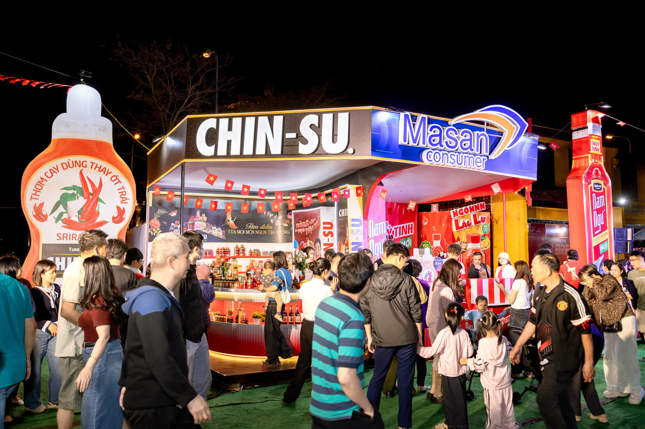Masan Consumer mang những đặc trưng gia vị Việt Nam đến lễ hội phở.
