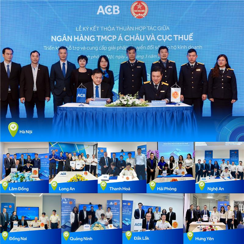 Lễ ký kết được tổ chức đồng thời tại Hà Nội và kết nối với các điểm cầu trên toàn quốc.