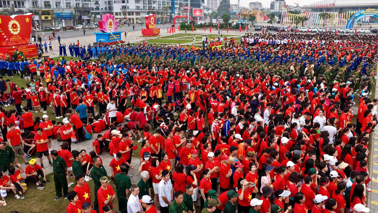 Quảng Ninh: 34.000 vận động viên tham gia Ngày chạy Olympic