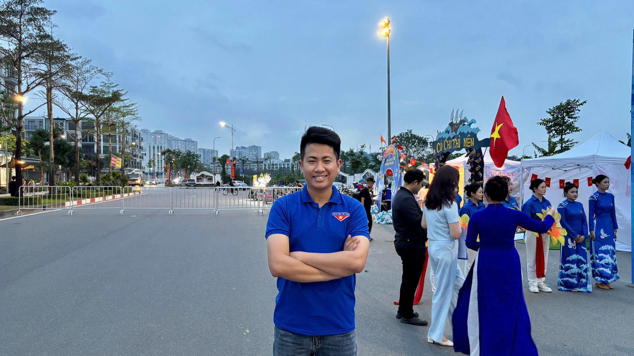 Bạn Nguyễn Văn Bắc - Bí thư Chi đoàn cơ sở Trường THCS Thanh Xuân Nam