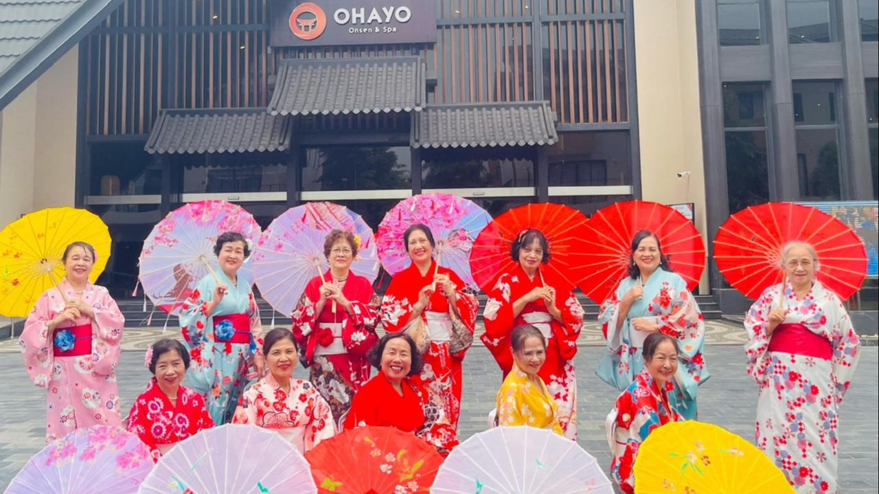 Lynn Times Thanh Thủy đã đưa mô hình onsen kiểu Nhật Bản vào vận hành thực tế. (Ảnh: Lynn Times TT)