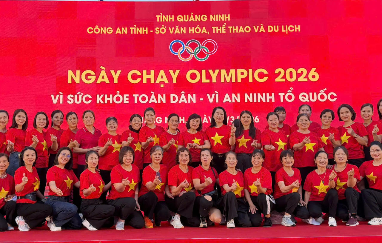 Quảng Ninh: 34.000 vận động viên tham gia Ngày chạy Olympic
