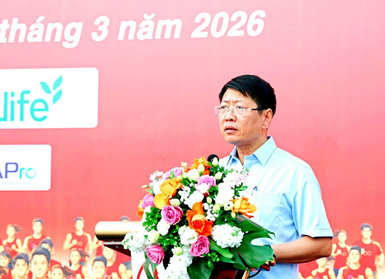 Ông Trần Song Tùng - Phó Chủ tịch Thường trực UBND tỉnh Ninh Bình phát biểu tại chương trình.