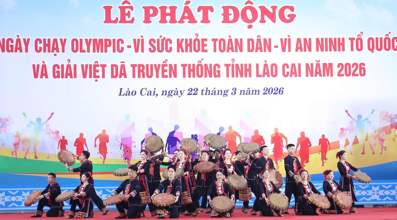 Gần 4.000 người hưởng ứng Ngày chạy Olympic tại Lào Cai