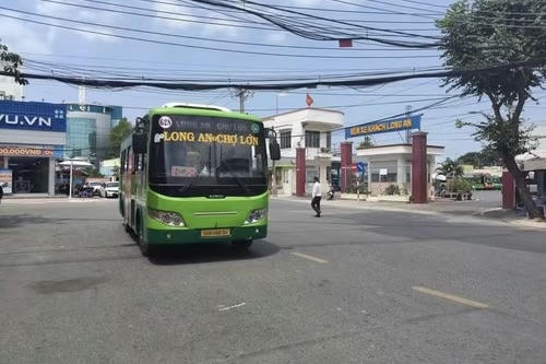 Tuyến xe buýt Bến xe Long An - Bến xe Chợ Lớn.