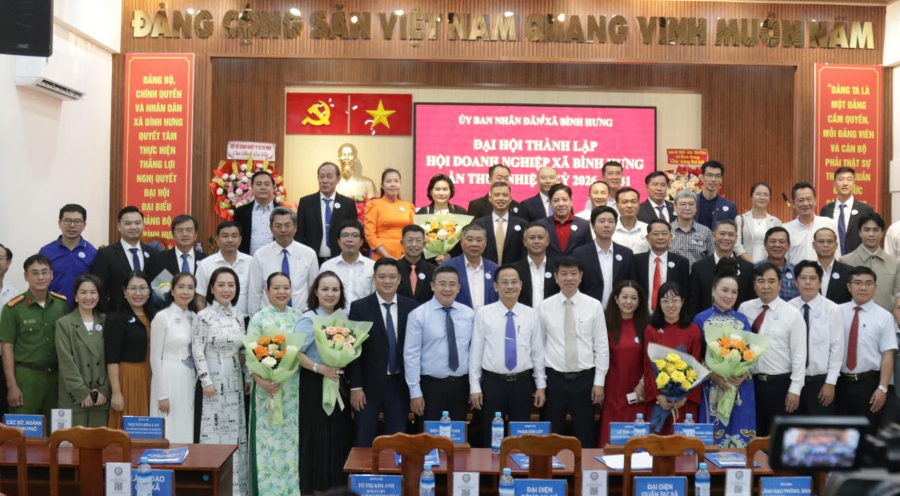 Hội Doanh nghiệp xã Bình Hưng - nơi hội tụ niềm tin, khát vọng và hành động vì sự phát triển chung.