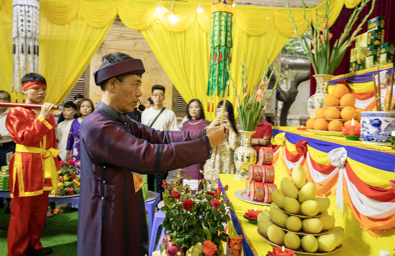 Lễ hội Bích Câu Đạo Quán: Tìm về "vùng xanh" tâm linh của người Hà Nội