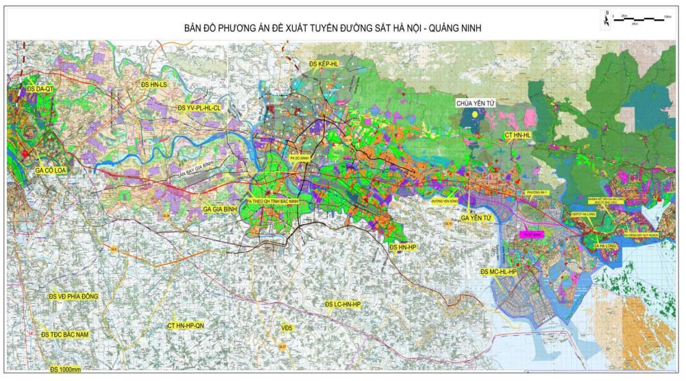 Điểm đầu tại Trung tâm Hội chợ Triển lãm Quốc gia (Cổ Loa), xã Đông Anh (TP Hà Nội); điểm cuối tại khu công viên công cộng, phường Tuần Châu (tỉnh Quảng Ninh).