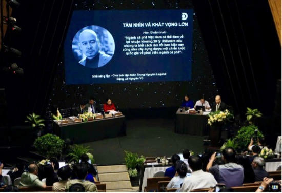 Các sáng kiến bảo tồn, phát huy giá trị cà phê và văn hóa cà phê Việt Nam được Trung Nguyên Legend chia sẻ tại diễn đàn quốc tế “Chuỗi giá trị ngành công nghiệp cà phê toàn cầu - phát triển toàn cầu, địa phương và bền vững”.