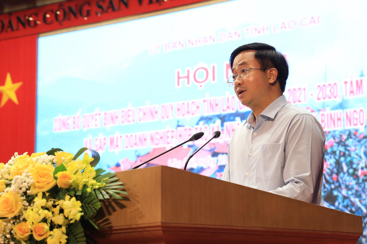 Lào Cai công bố Quyết định điều chỉnh quy hoạch thời kỳ 2021- 2030 tầm nhìn 2050