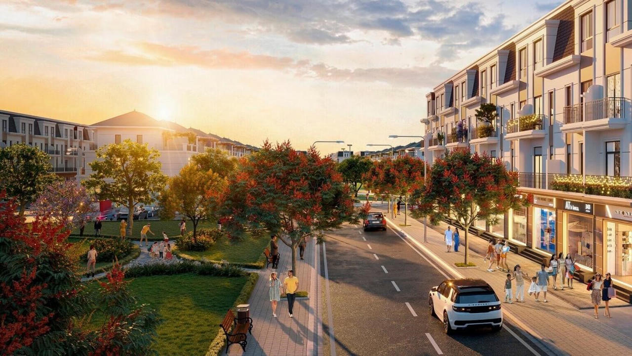 Thiết kế hiện đại, kiến tạo không gian sống dành cho cộng đồng cư dân tinh hoa.