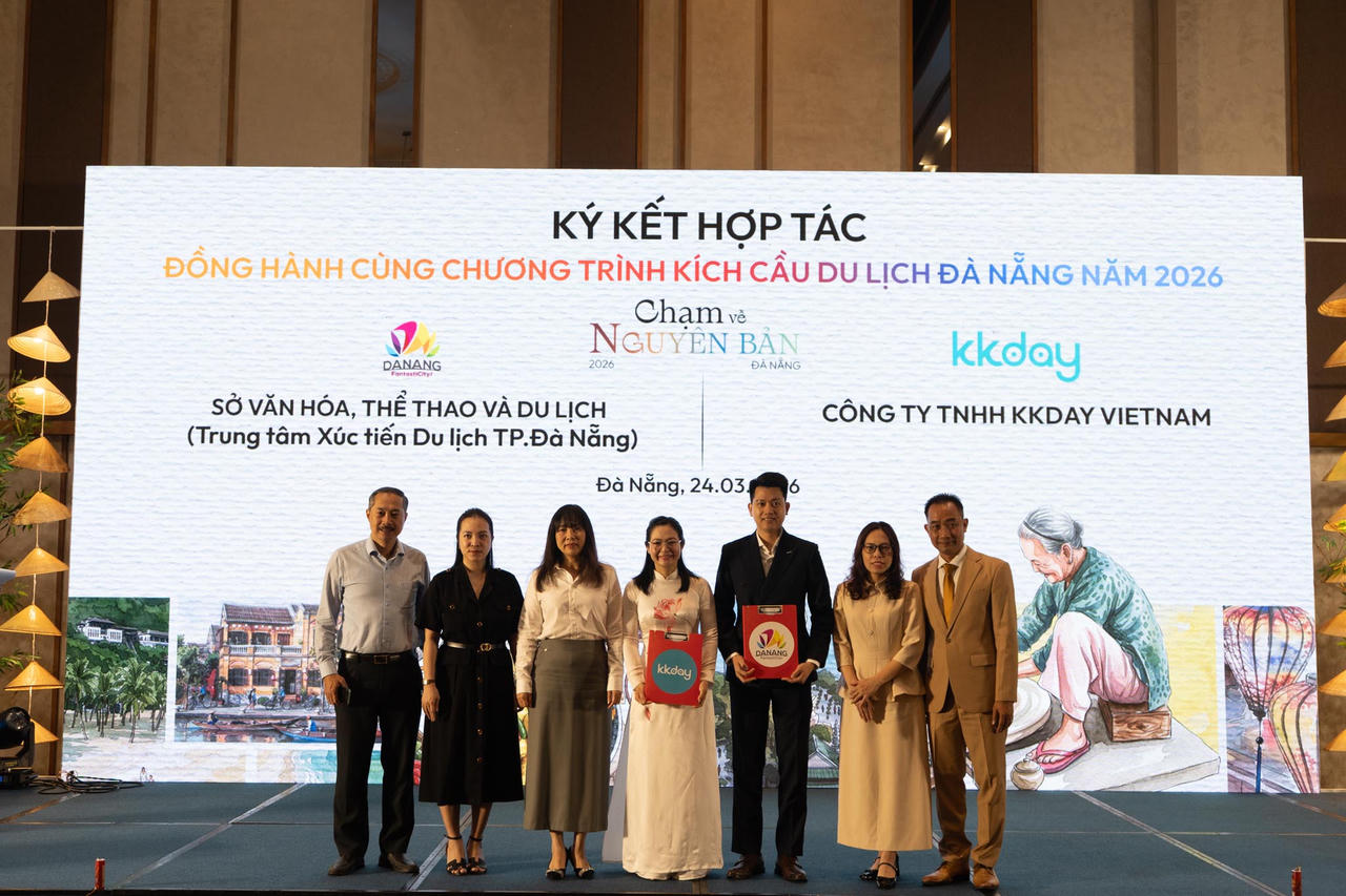 Sở Văn hóa, Thể thao và Du lịch TP Đà Nẵng ký kết hợp tác đồng hành cùng chương trình kích cầu du lịch 2026.