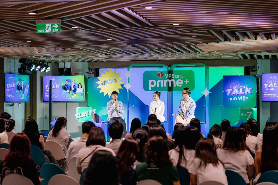 Hình ảnh: Sự kiện VPBank Prime’s Talk – workshop đối thoại về quản lý tài chính dành cho khách hàng trẻ. (Nguồn: VPBank)