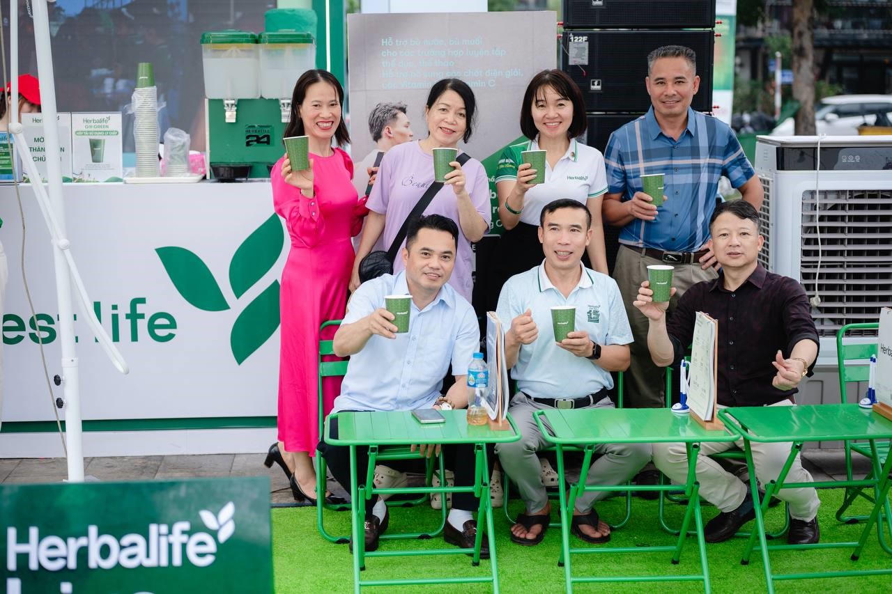 Herblife dinh dưỡng lành mạnh, tiếp sức thành công
