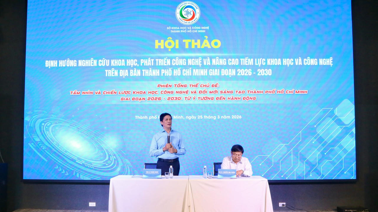 Hội thảo tìm giải pháp định hình phát triển khoa học và công nghệ cho TP Hồ Chí Minh 