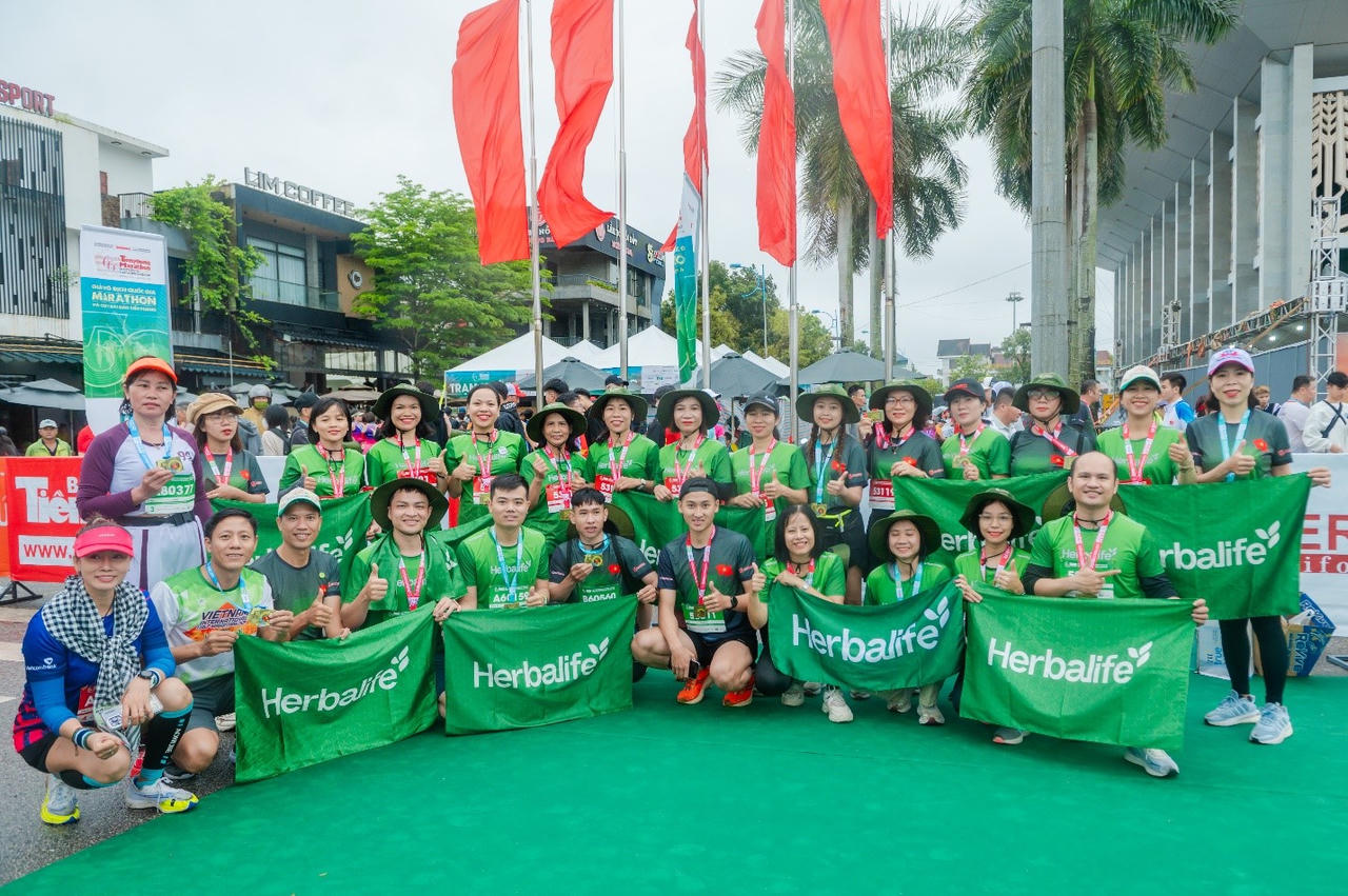 Nhiều thành viên độc lập Herbalife sẽ tiếp tục tham gia giải chạy Marathon Tiền Phong 2026 tại Nha Trang