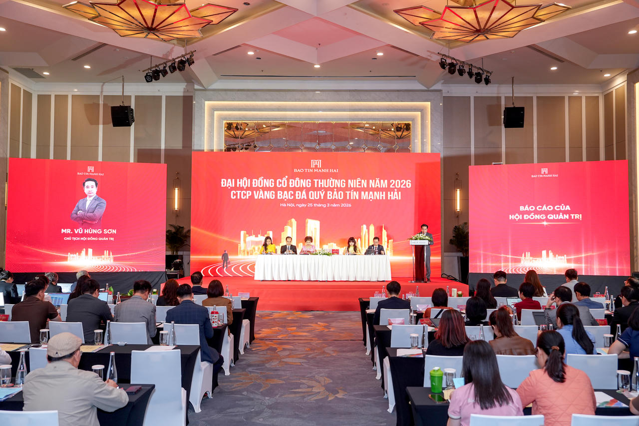 Đại hội đánh giá thị trường vàng Việt Nam còn nhiều dư địa tăng trưởng (ảnh BTMH)