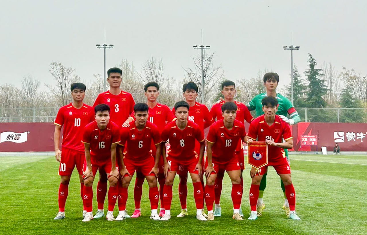 U23 Việt Nam tạo dấu ấn trong trận ra quân tại CFA Team China 2026
