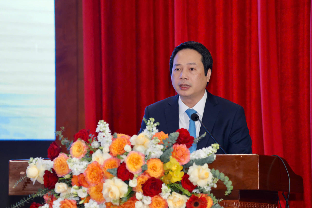 Giám đốc Sở Tài chính Hải Phòng Nguyễn Ngọc Tú phát biểu tại Hội nghị.