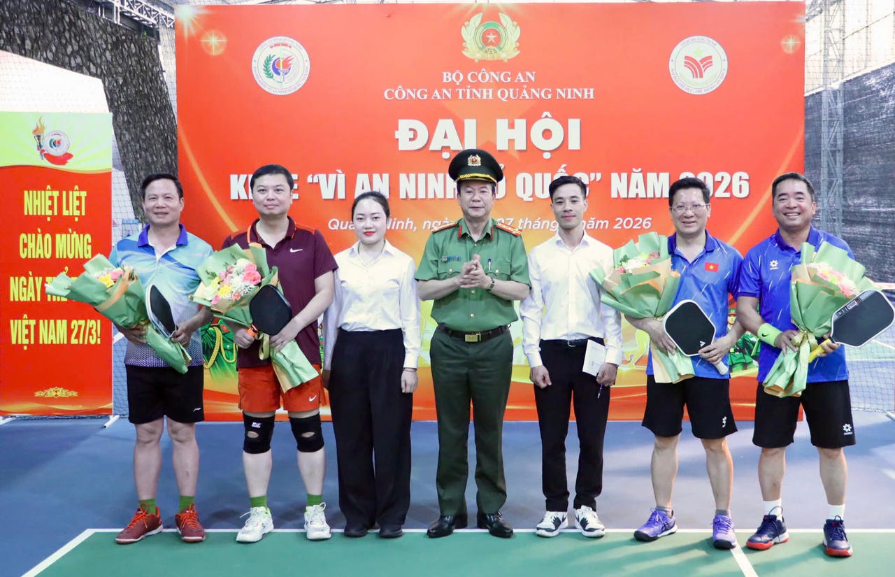 Quảng Ninh: Khai mạc Đại hội khỏe “Vì an ninh Tổ quốc” năm 2026