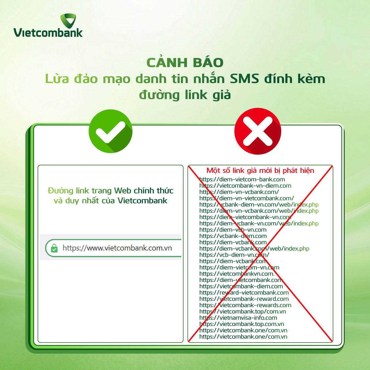 Cảnh báo lừa đảo mạo danh tin nhắn SMS thông báo điểm thưởng hết hạn đính kèm đường link giả