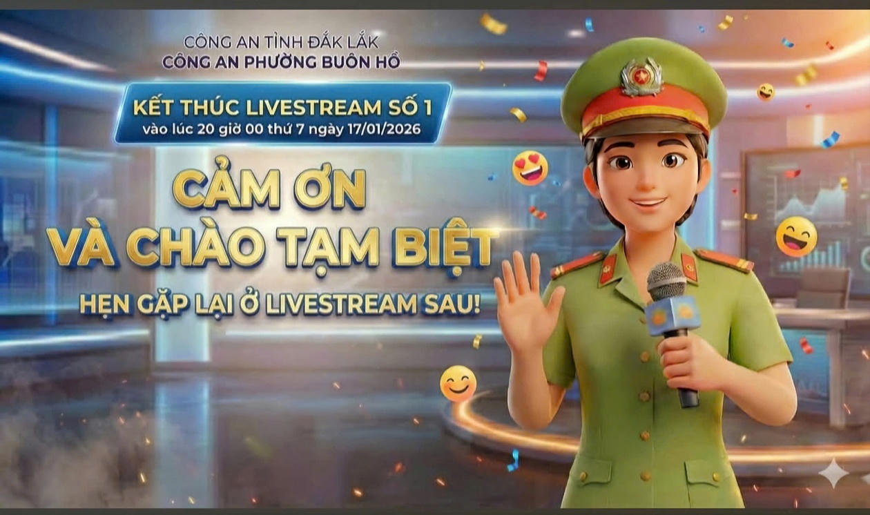 Mô hình&nbsp;A-L-F (AI – Livestream – Fanpage)&nbsp;là một sáng kiến đột phá trong công tác chuyển đổi số của Công an phường Buôn Hồ