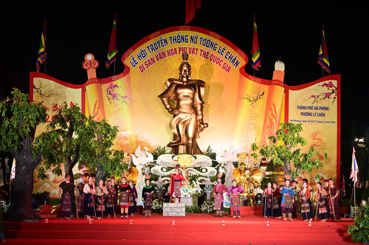 Chương trình nghệ thuật đặc biệt mang chủ đề “Khúc khải hoàn Nữ tướng Lê Chân”