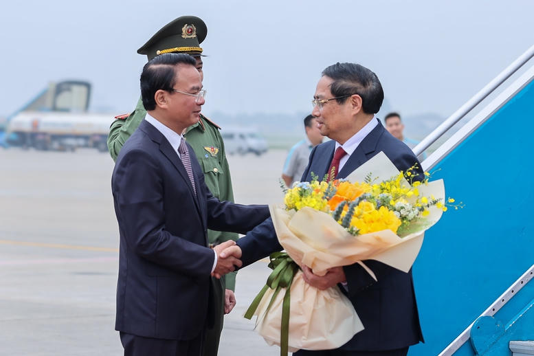 Thủ tướng Phạm Minh Chính về tới Hà Nội, kết thúc tốt đẹp chuyến thăm chính thức Liên bang Nga- Ảnh 2.