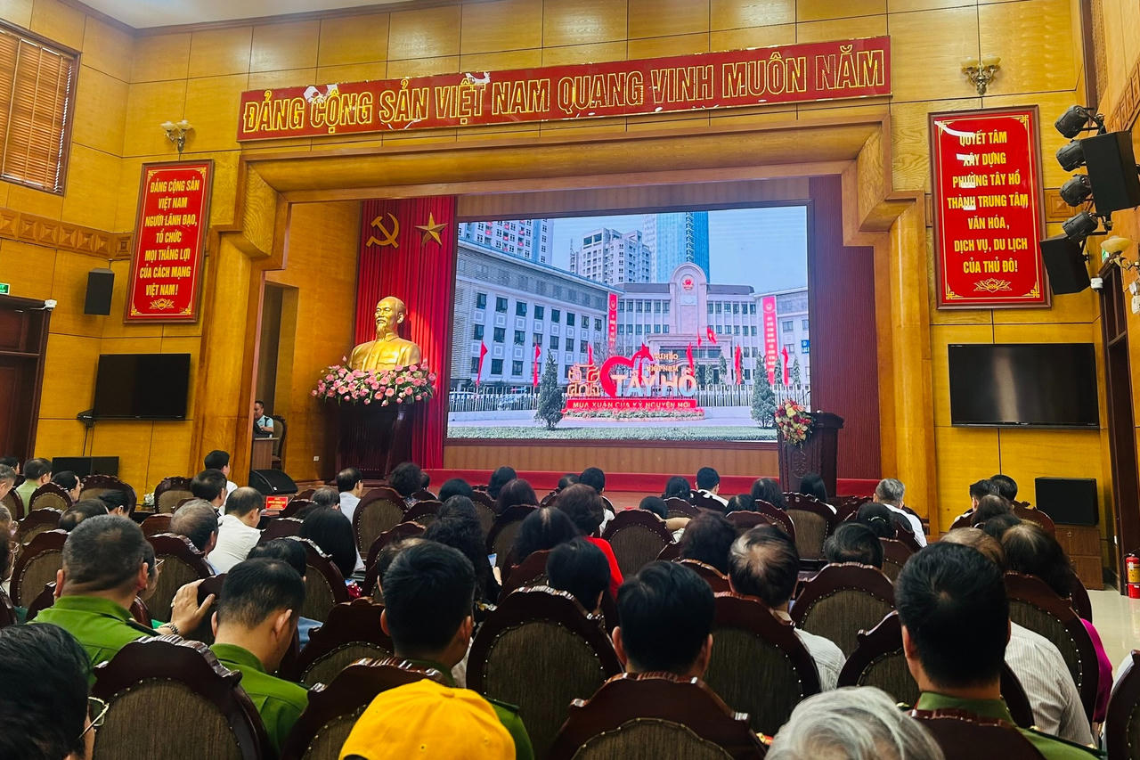 Phường Tây Hồ tổ chức cuộc bầu cử bảo đảm dân chủ, đúng pháp luật, an toàn và tiết kiệm