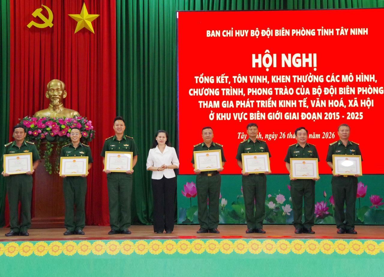 BĐBP Tây Ninh lan tỏa nhiều mô hình hiệu quả, góp phần phát triển vùng biên