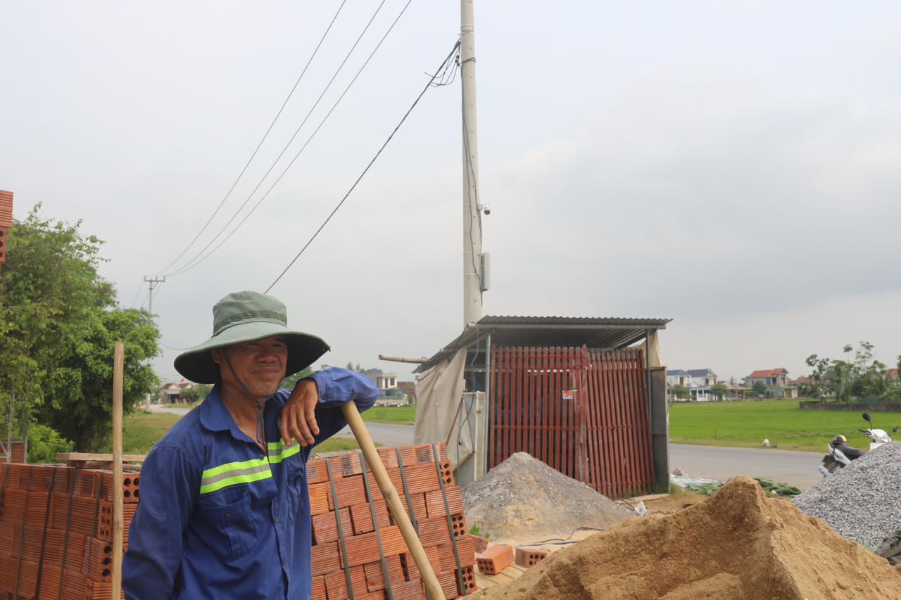 Ông Nguyễn Nhân Sâm, một trong các hộ chưa di dời, kiến nghị xem xét lại phương án bồi thường, hỗ trợ để đảm bảo quyền lợi khi thực hiện giải phóng mặt bằng.