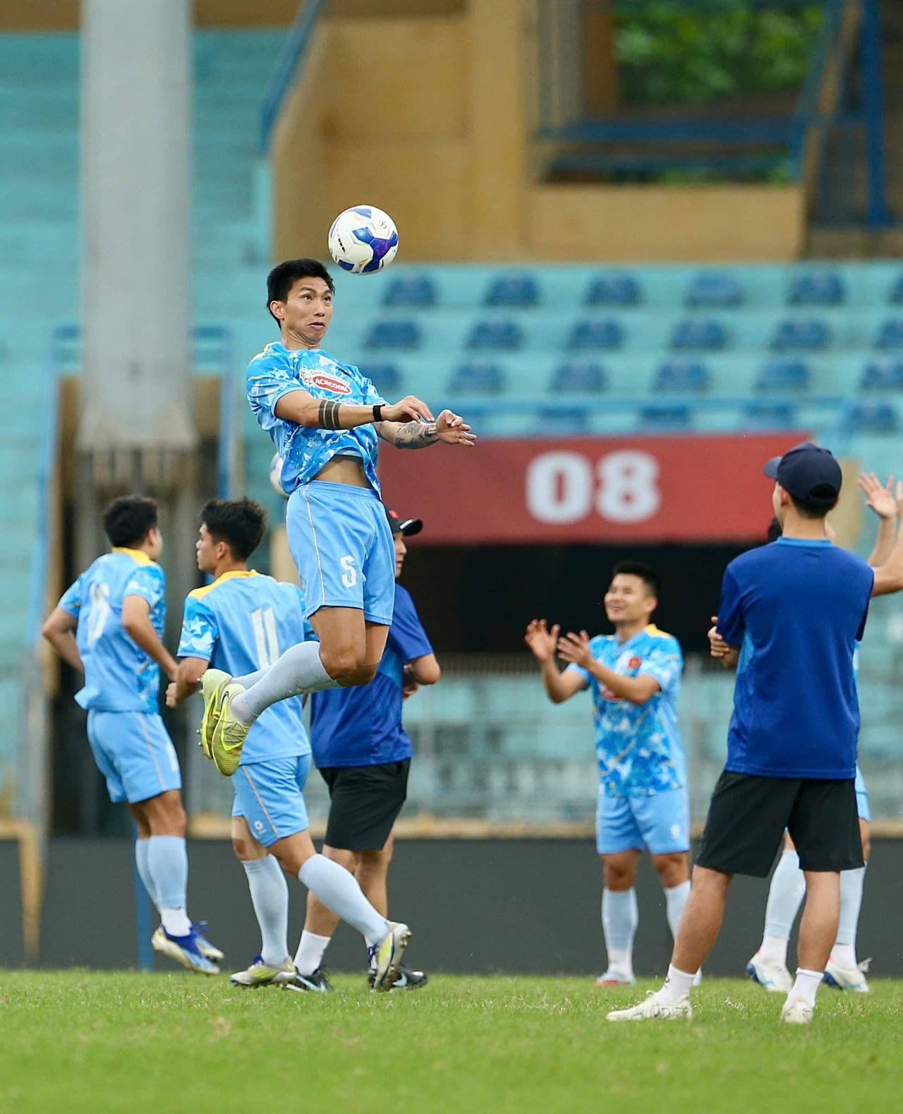 Sự trở lại của Văn Hậu khiến cho hàng phòng ngự Việt Nam thêm an tâm