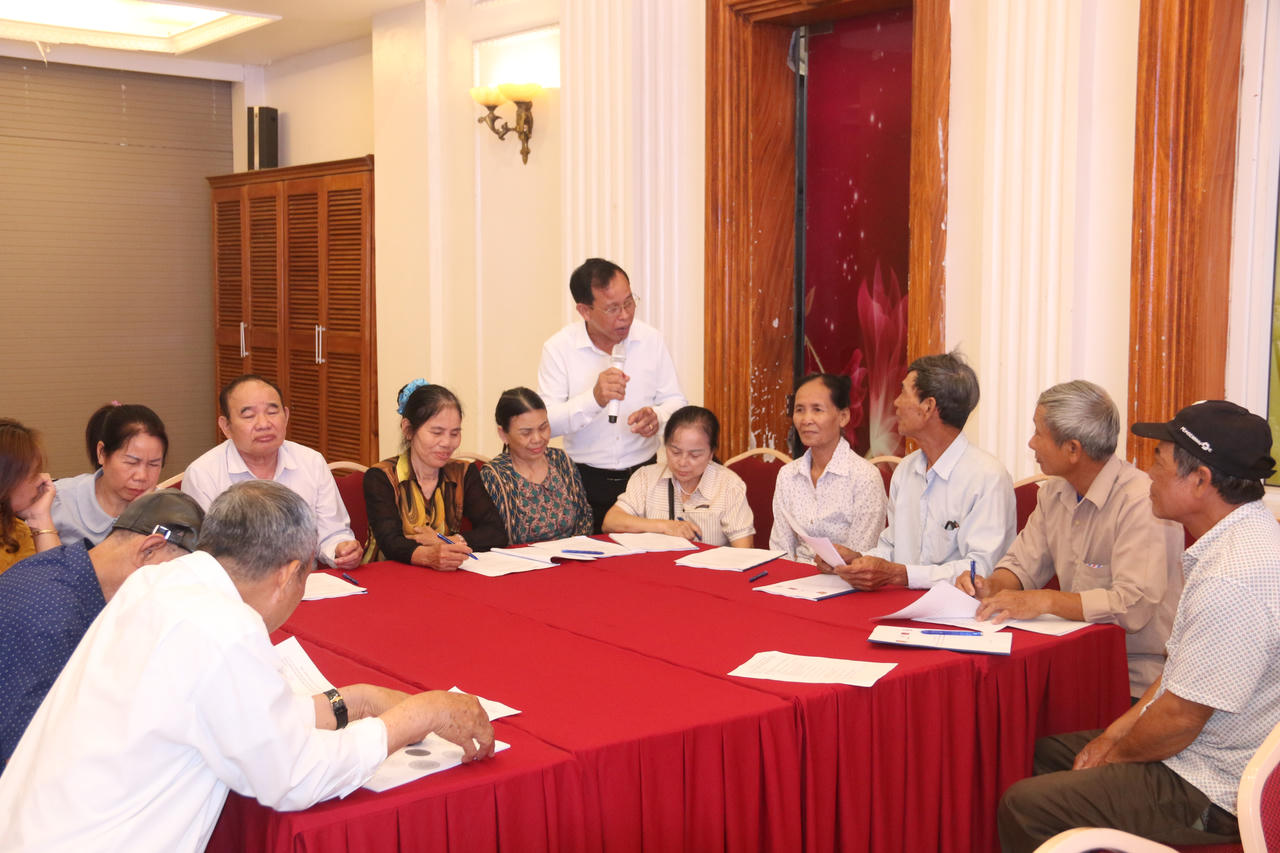 Tập huấn về bình đẳng giới, phòng chống bạo lực gia đình, tiếp cận trợ giúp pháp lý